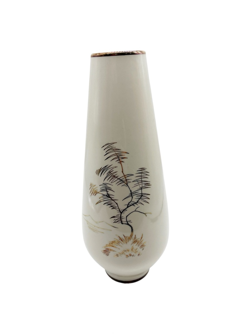 Vintage Alka Kunst Germany Vase 50s / 60s ca 10” x 4”